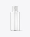 Clear Cosmetic Bottle Mockup