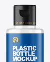 Clear Cosmetic Bottle Mockup