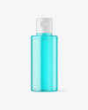 Color Plastic Cosmetic Bottle Mockup