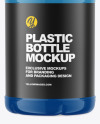 Glossy Plastic Bottle Mockup