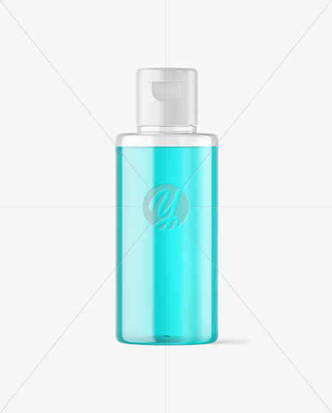 Color Liquid Cosmetic Bottle Mockup