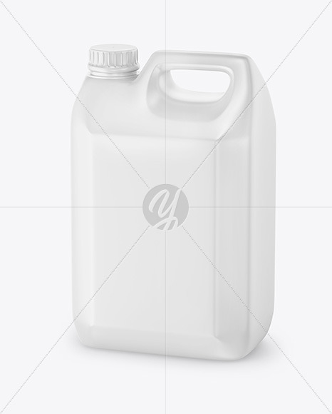 Plastic Jerrycan Mockup