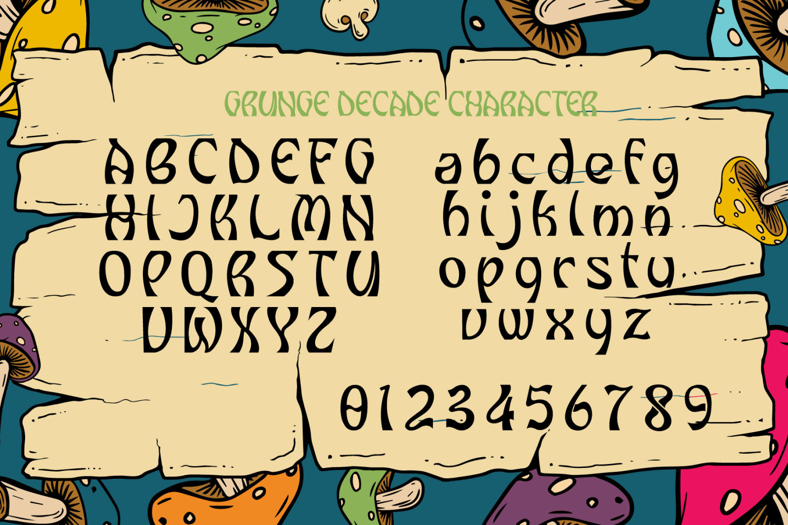 Grunge Decade Font Grunge Decade Font