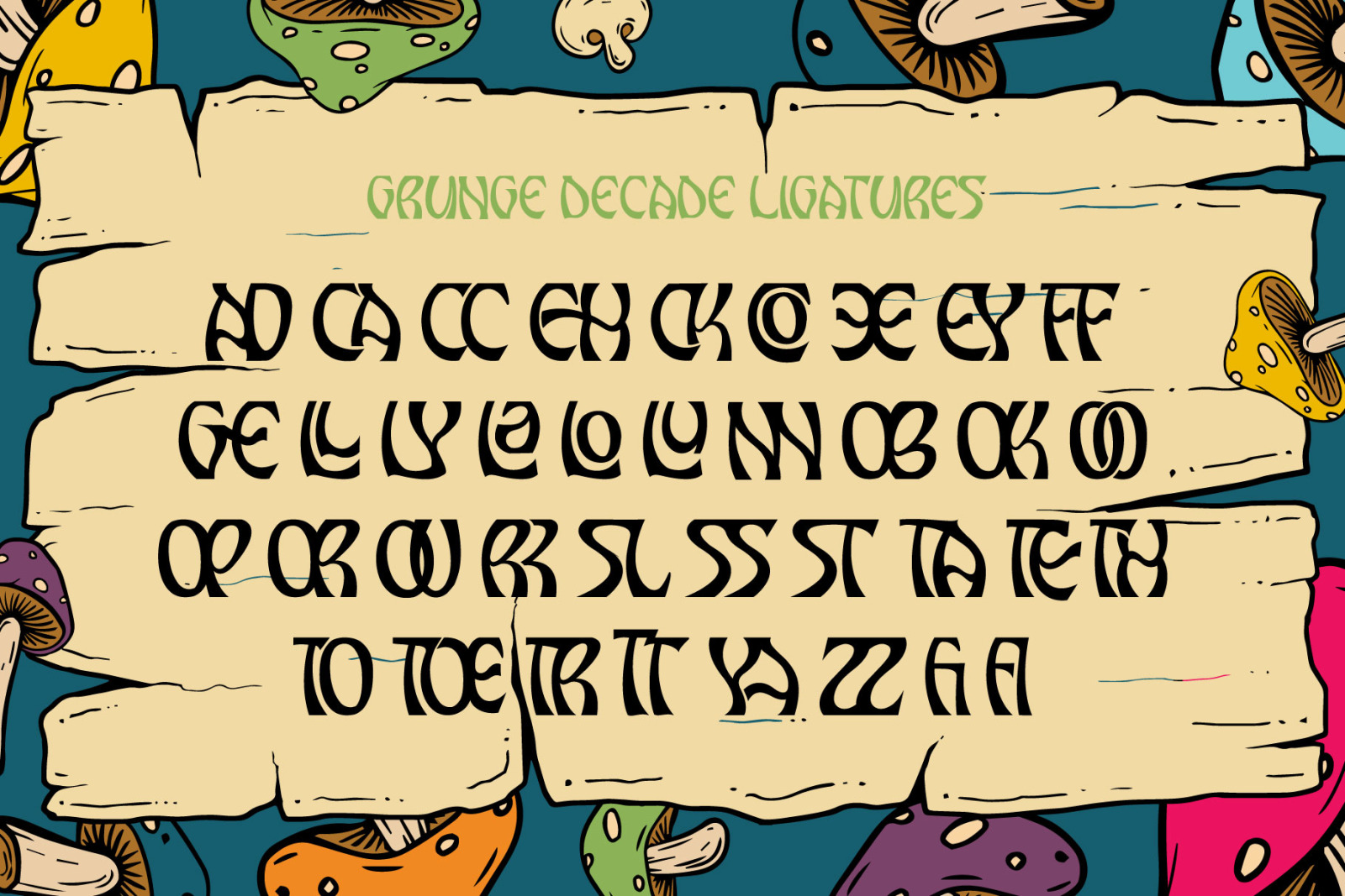 Grunge Decade Font Grunge Decade Font