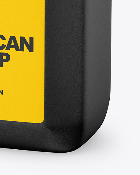 Textured Jerrycan Mockup