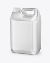 Metallic Jerrycan Mockup