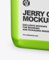 Metallic Jerrycan Mockup