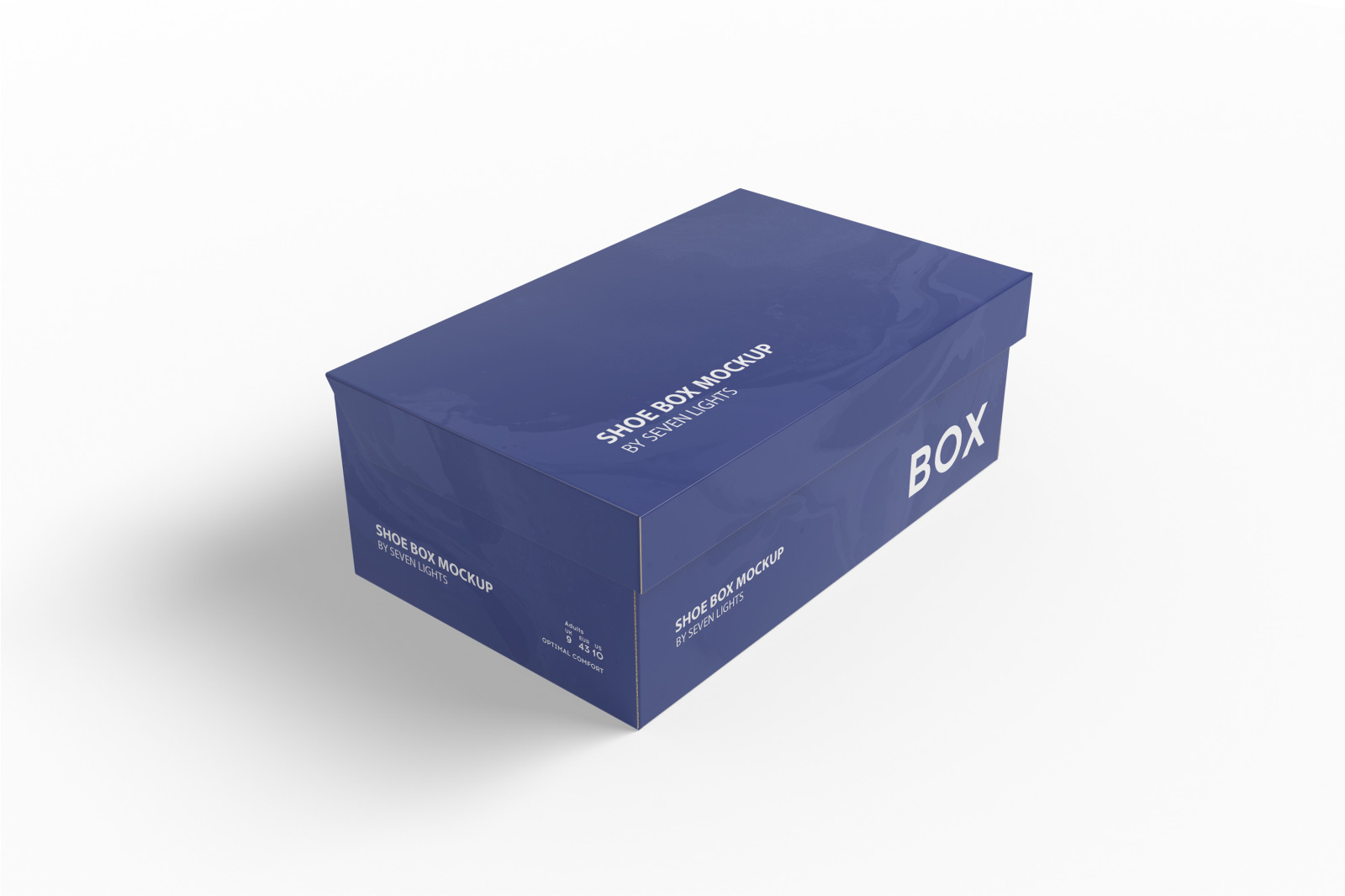 Shoe box Mockup