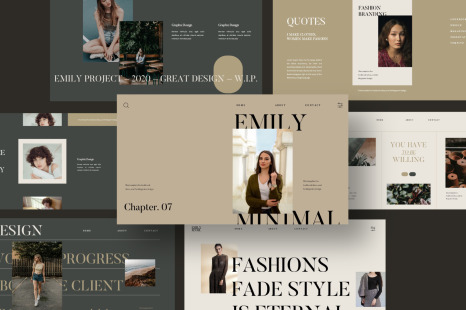 Emily Powerpoint Template - Report