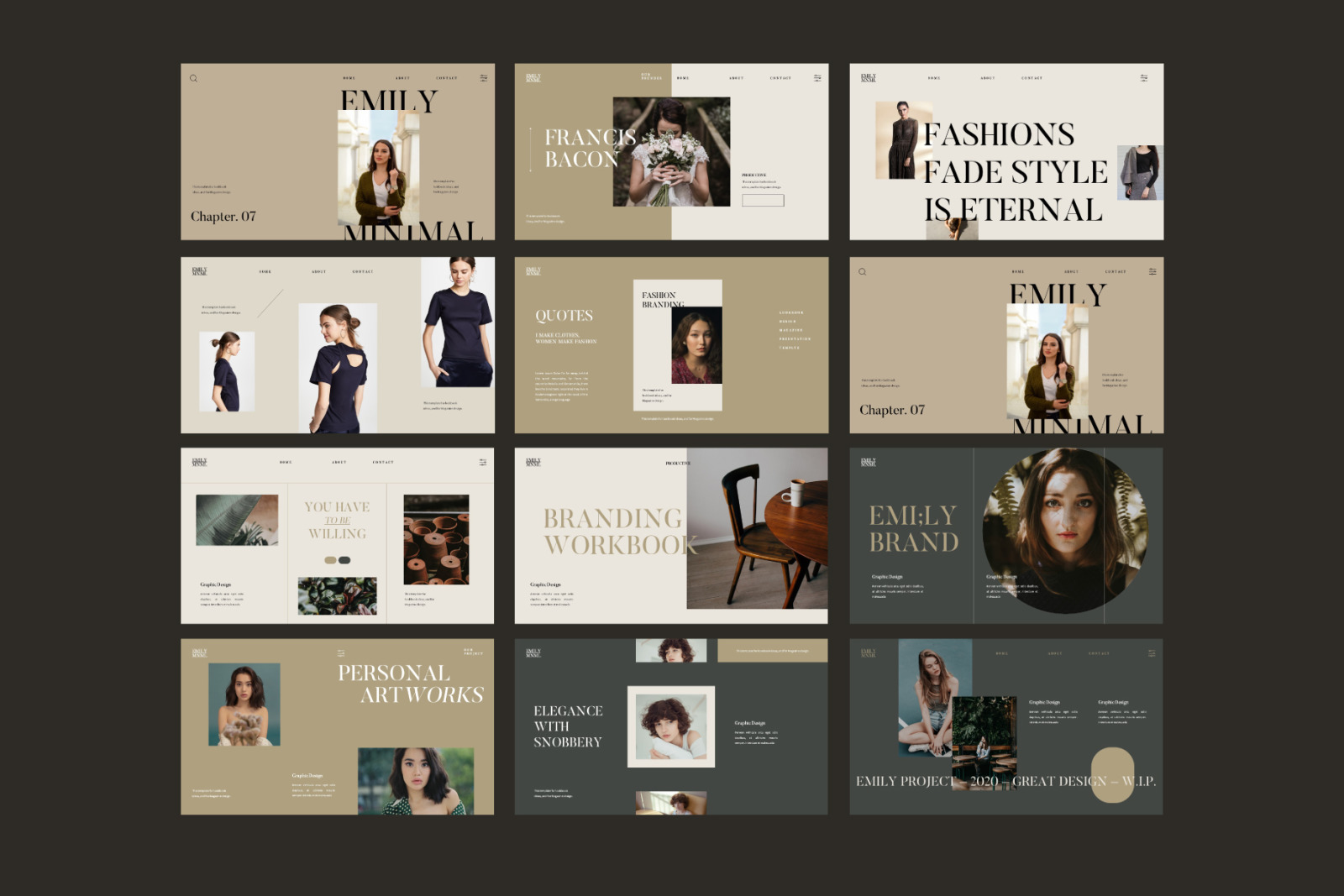 Emily Keynote Template