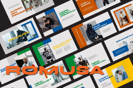 Romusa Powerpoint Template - Report