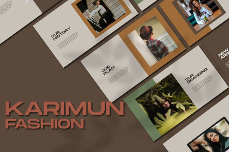 Karimun Powerpoint Template - Report