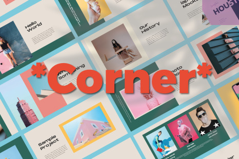 Corner Keynote Template - Report