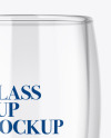 Clear Glass Cup Mockup