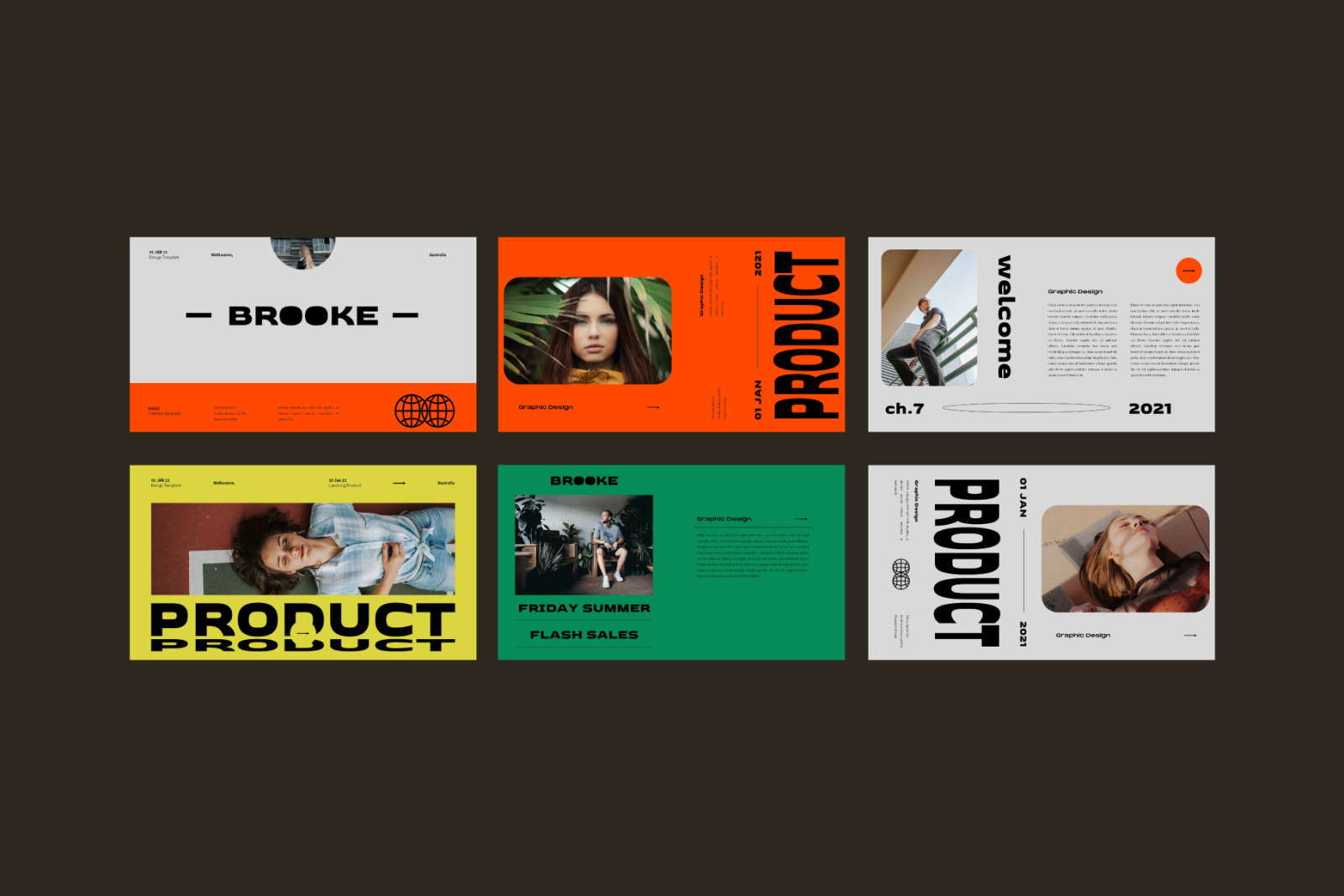 BROOKE Powerpoint Template