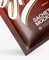 Glossy Sachet Mockup