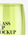 Clear Glass Cup Mockup