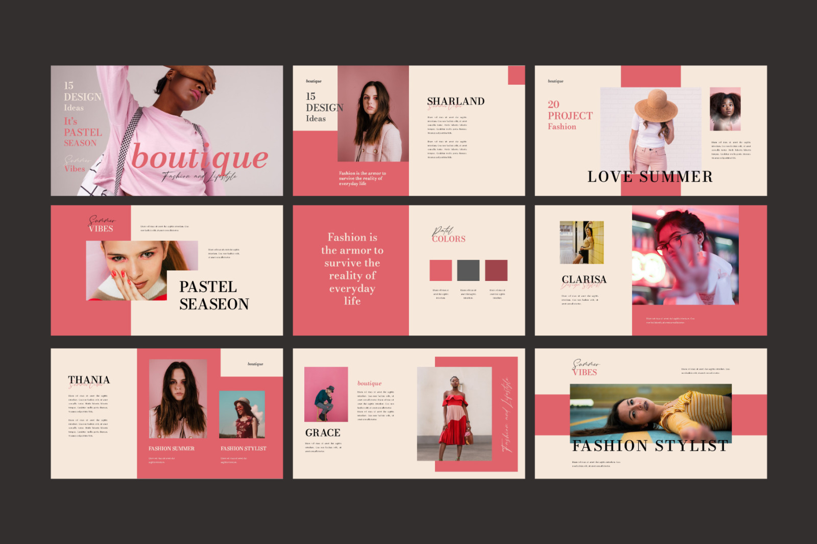 Boutique Powerpoint Template