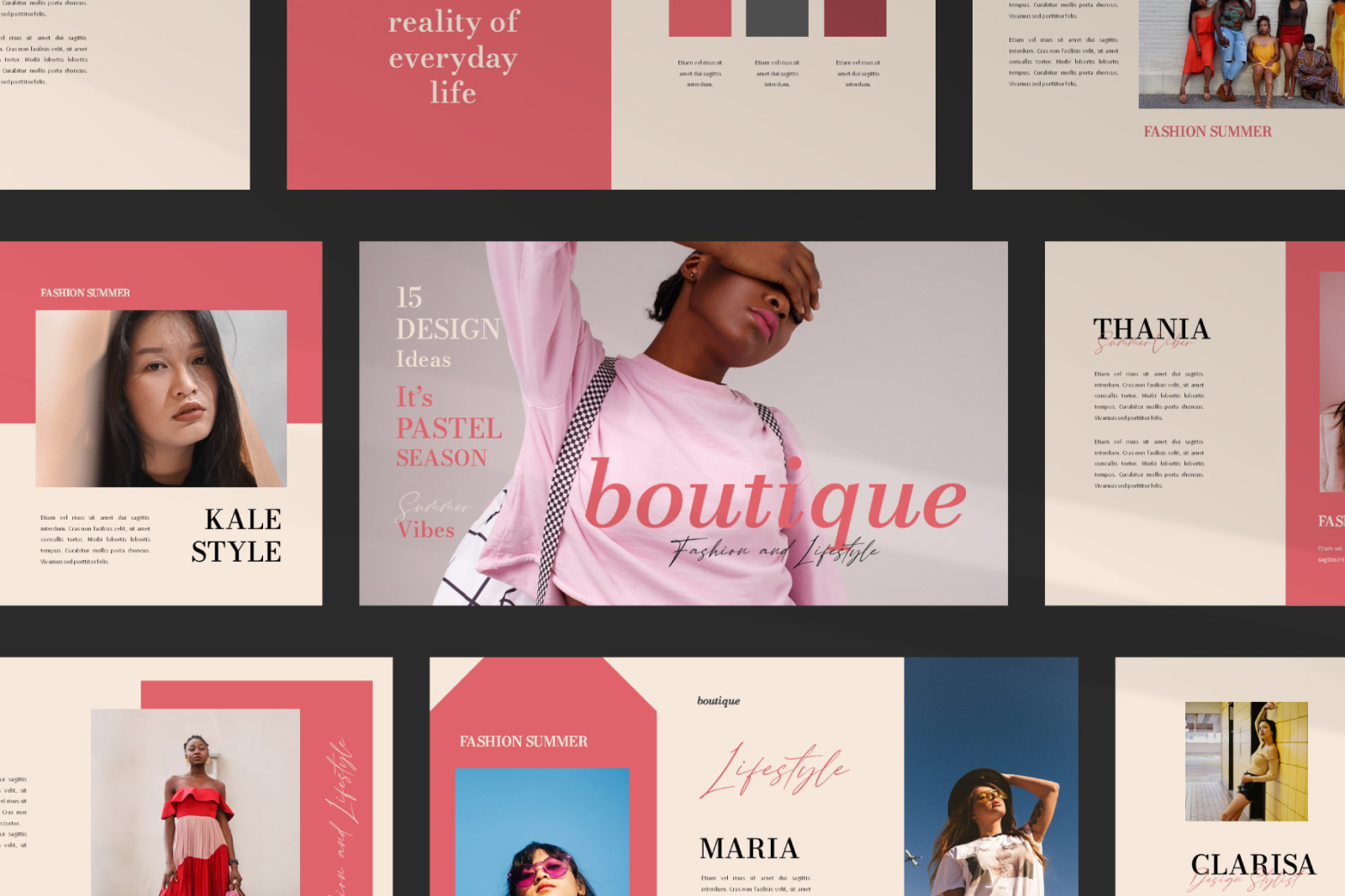 Boutique Keynote Template Boutique Keynote Template