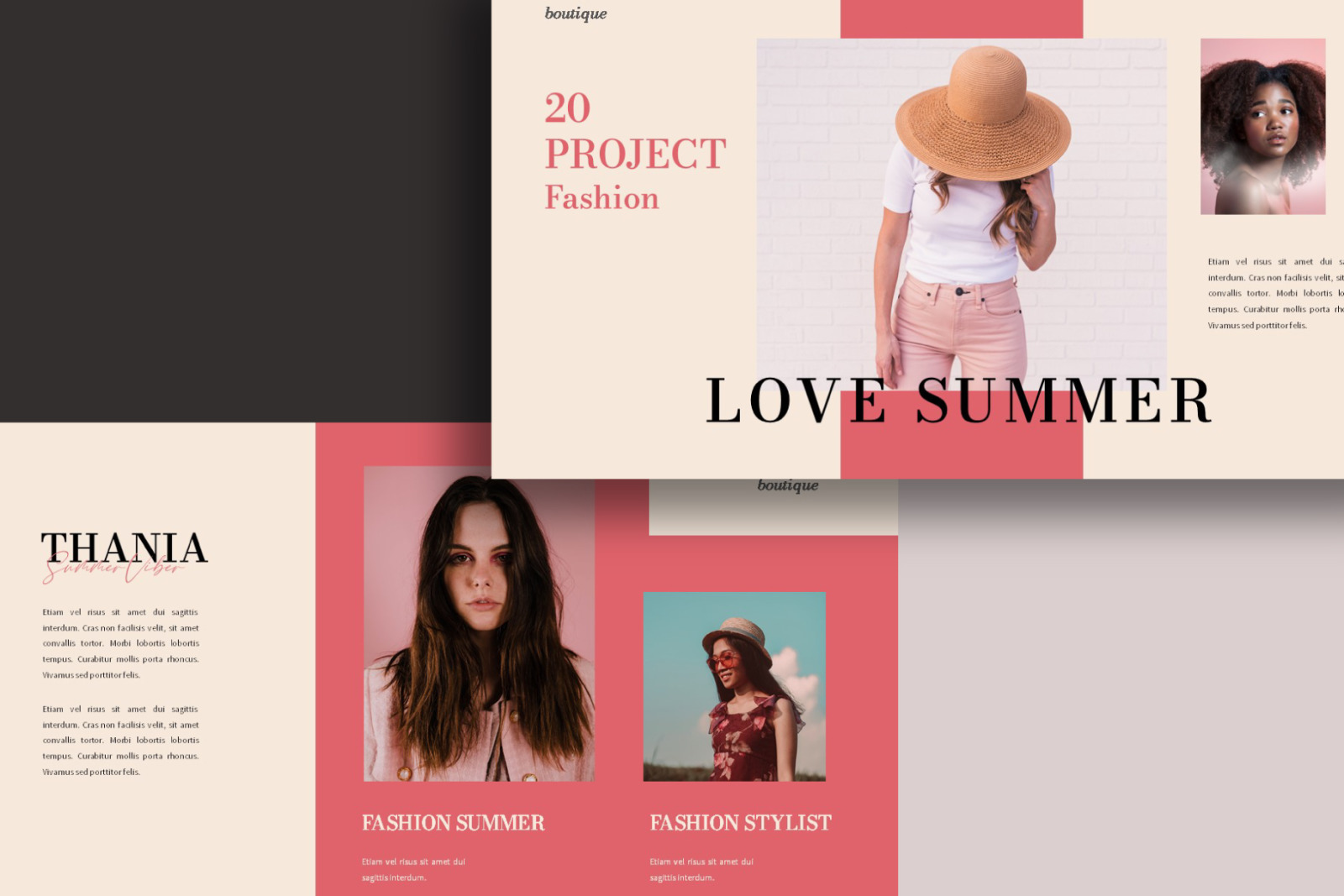 Boutique Keynote Template Boutique Keynote Template