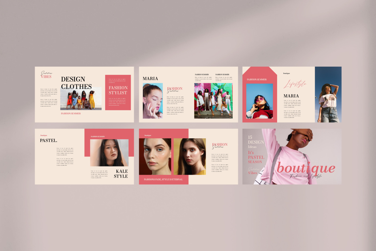 Boutique Keynote Template