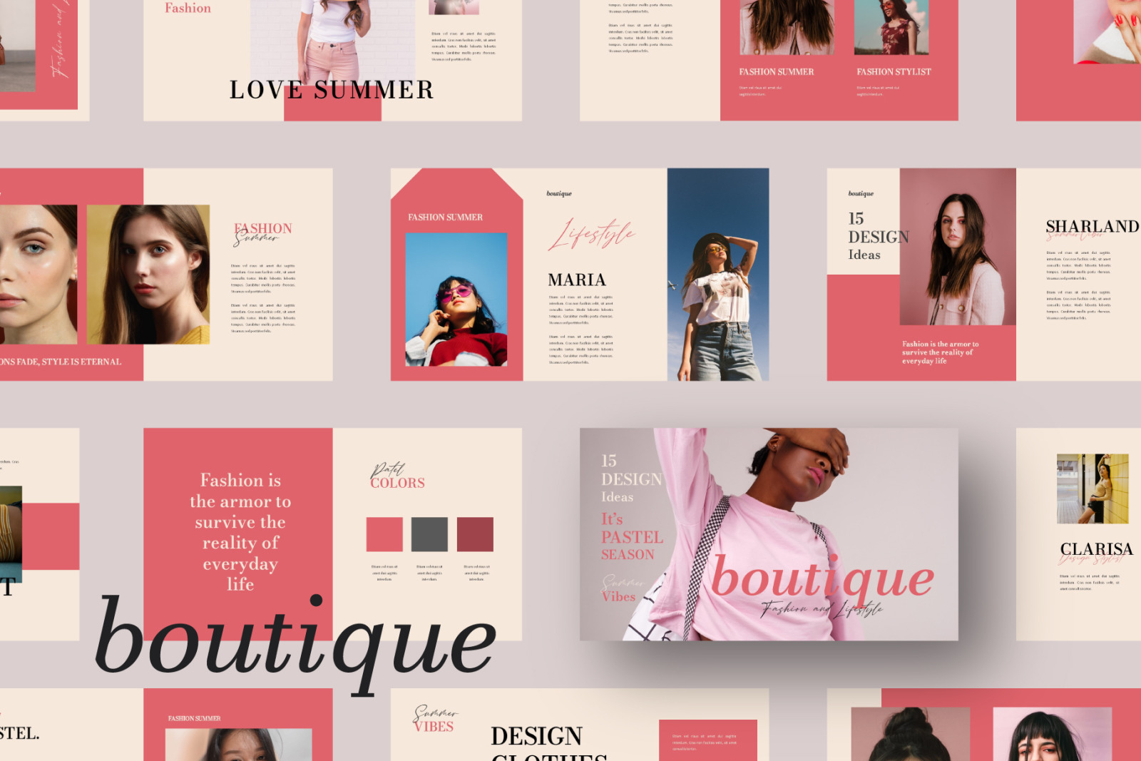 Boutique Google Slides