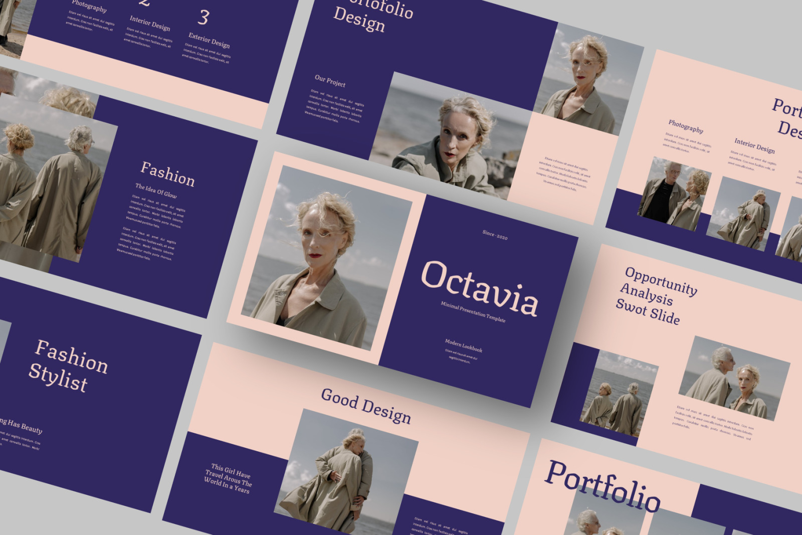 Octavia Powerpoint Template Octavia Powerpoint Template