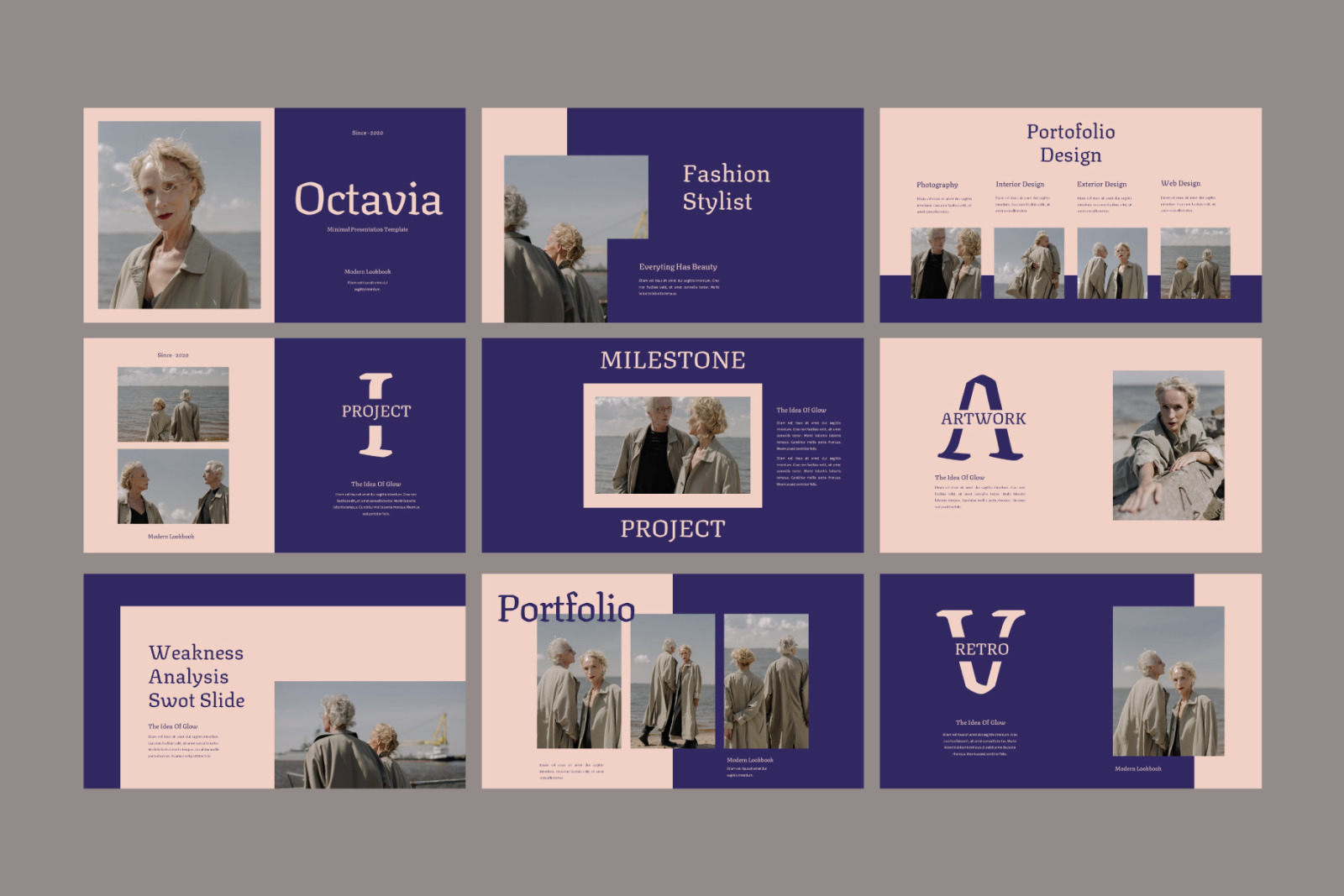 Octavia Powerpoint Template Octavia Powerpoint Template