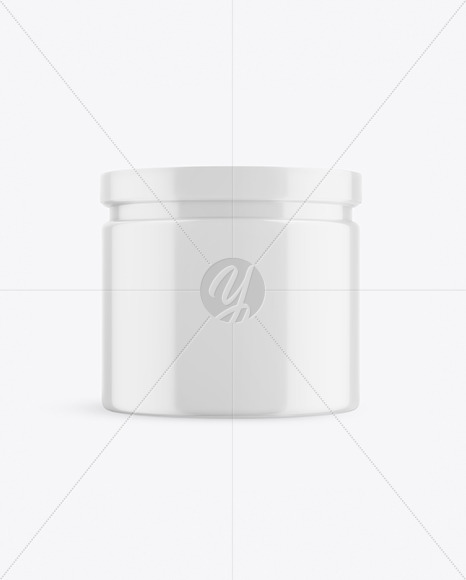 Glossy Jar Mockup