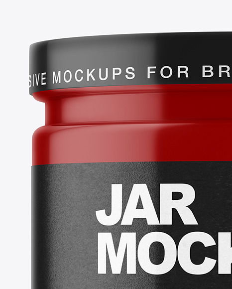 Glossy Jar Mockup