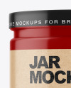 Glossy Jar Mockup