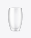 Frosted Glass Cup Mockup