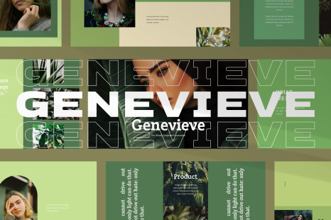 Genevieve Powerpoint Template - Report