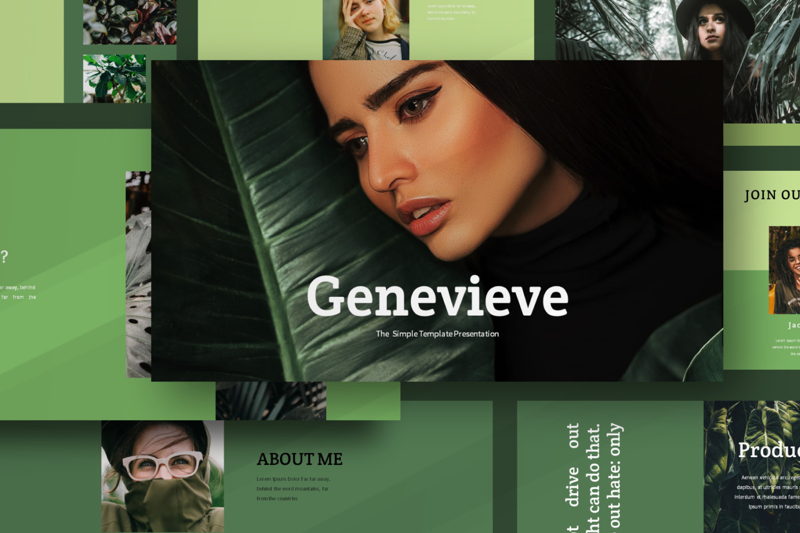 Genevieve Powerpoint Template Genevieve Powerpoint Template