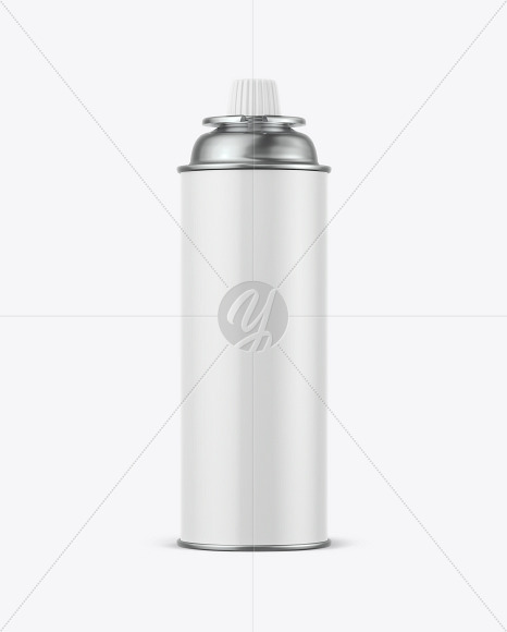 Matte Gas Canister Mockup