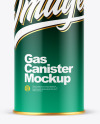 Matte Gas Canister Mockup