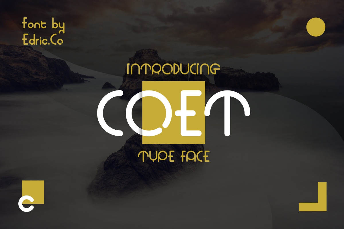 COET Sans Serif Font COET Sans Serif Font