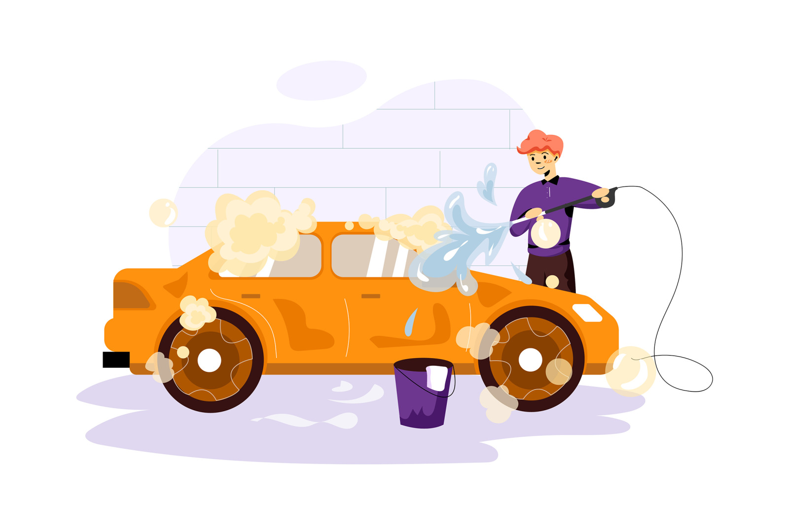 M220_Car Washing Service Illustrations