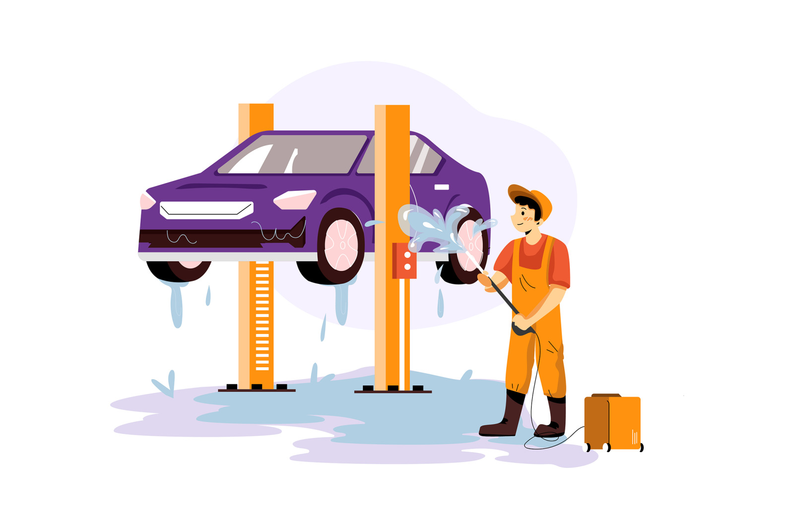 M220_Car Washing Service Illustrations