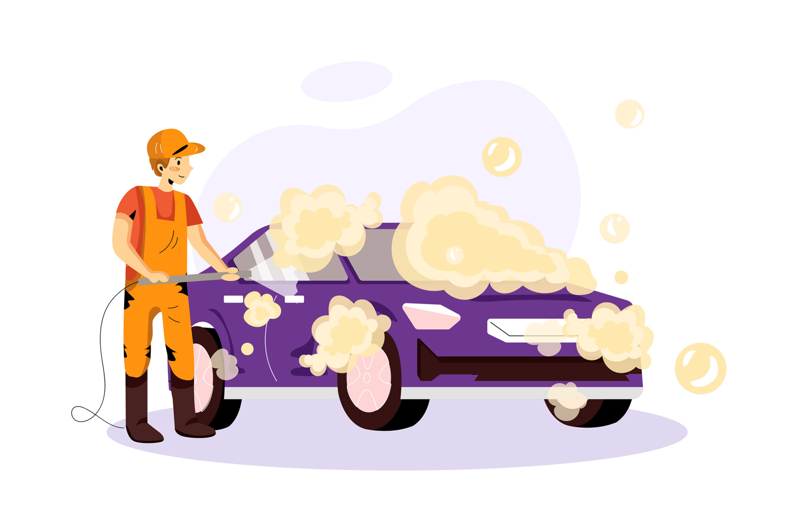 M220_Car Washing Service Illustrations