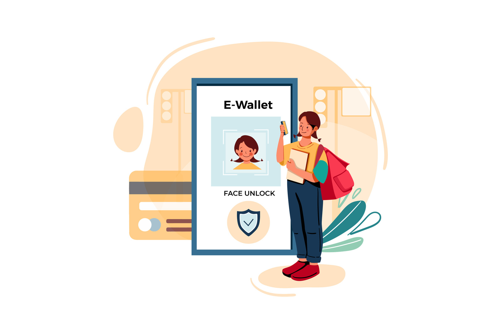 M214_Digital Wallet Illustrations M214_Digital Wallet Illustrations