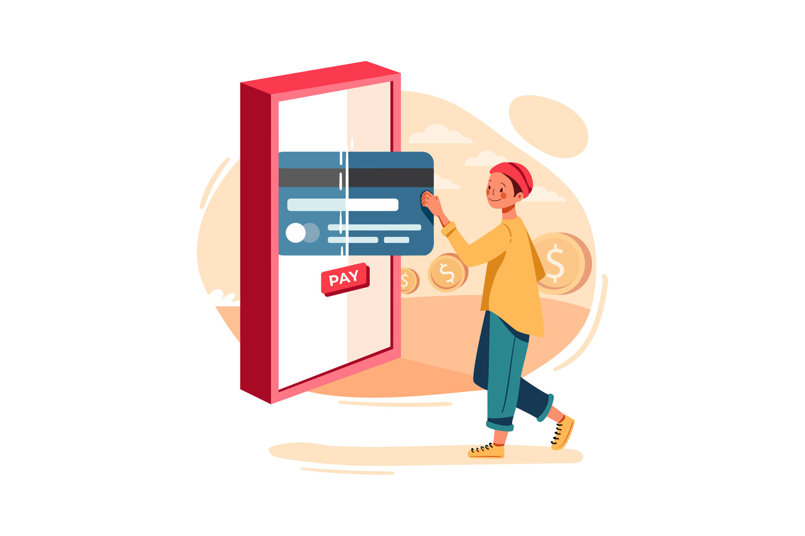 M214_Digital Wallet Illustrations M214_Digital Wallet Illustrations