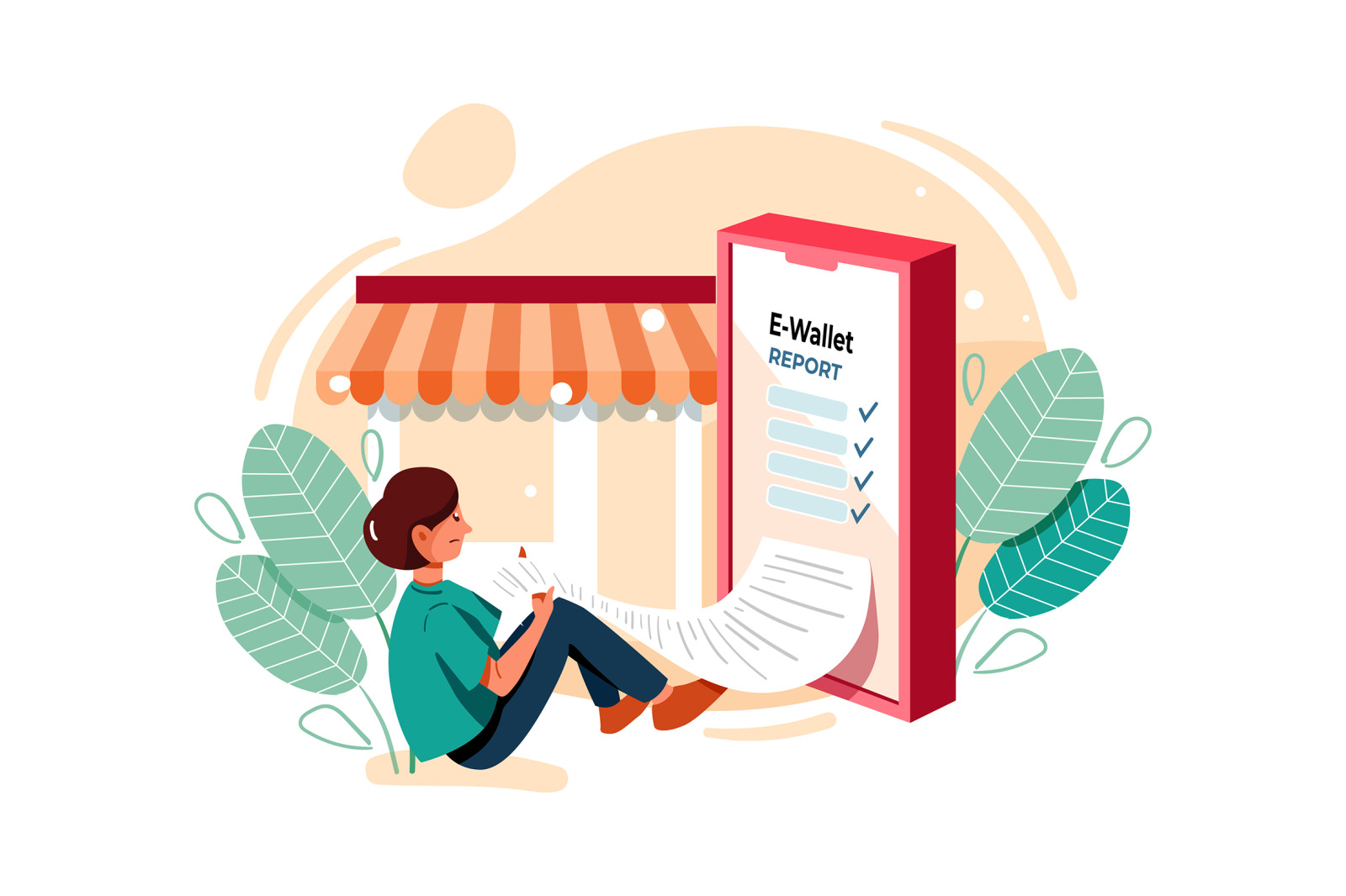 M214_Digital Wallet Illustrations M214_Digital Wallet Illustrations