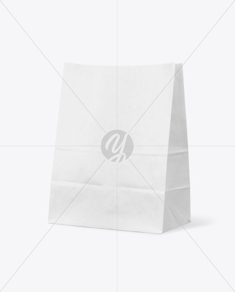 Kraft Paper Food Bag Mockup