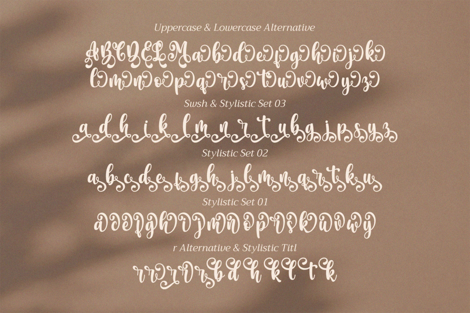 Monitha Font