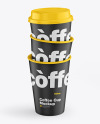 Paper Coffee Cups Mockup