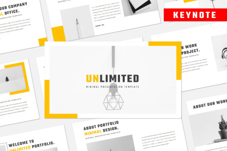 UNLIMITED Keynote Template - Report