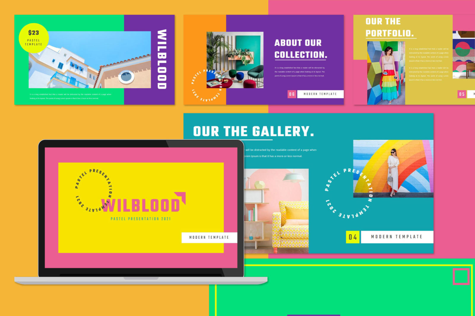 WILBLOOD Powerpoint Template WILBLOOD Powerpoint Template
