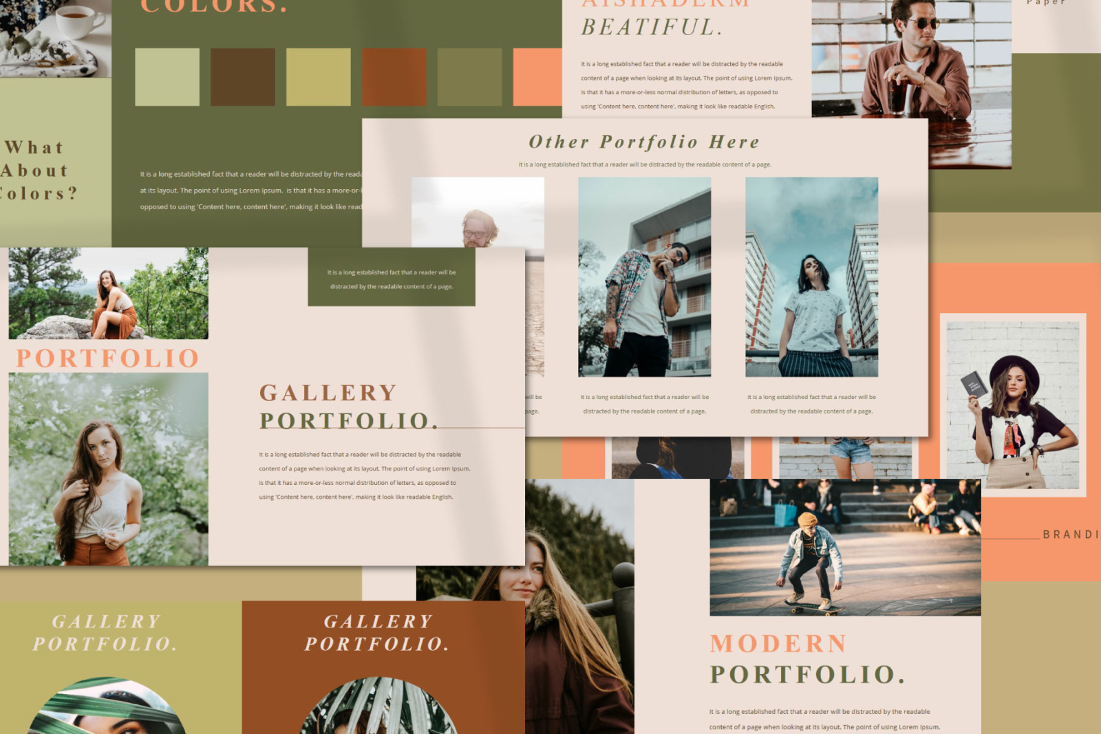 AISHADERM Powerpoint Template