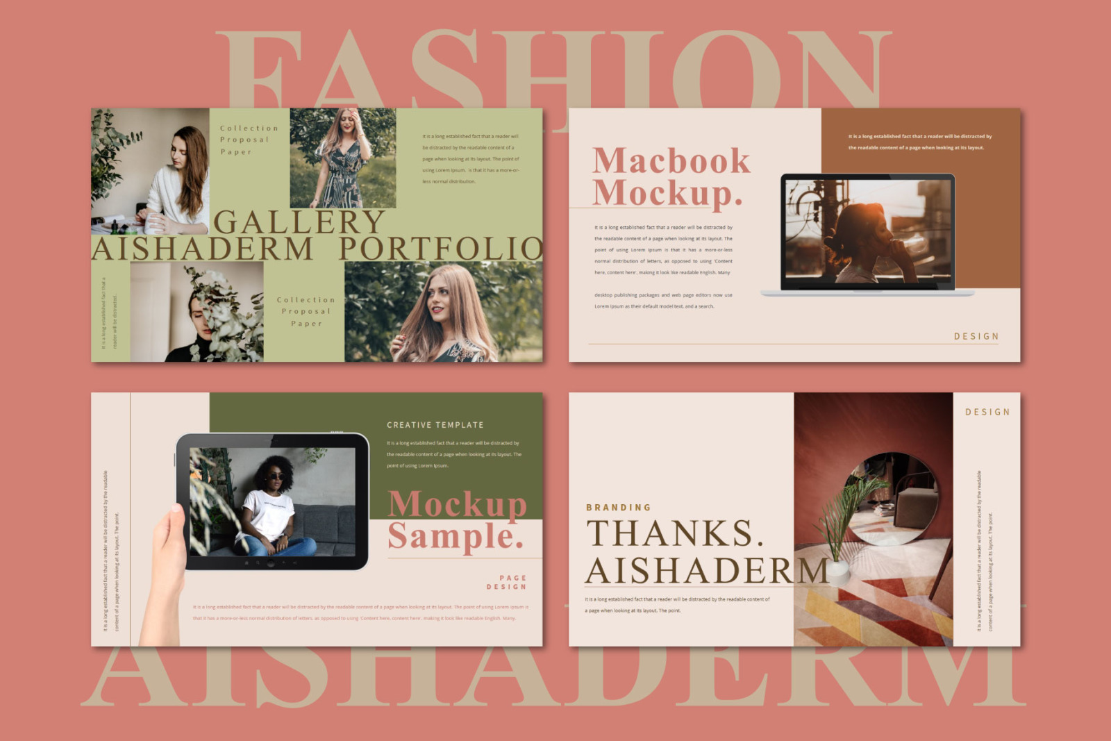 AISHADERM Powerpoint Template AISHADERM Powerpoint Template